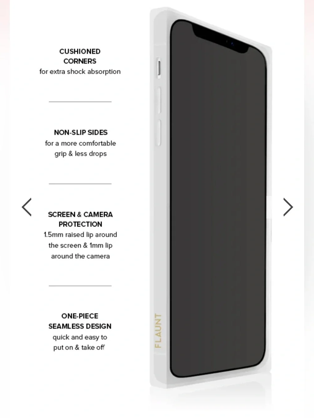 Brand New Flaunt Square Lavender iPhone 13 Pro Phone Case